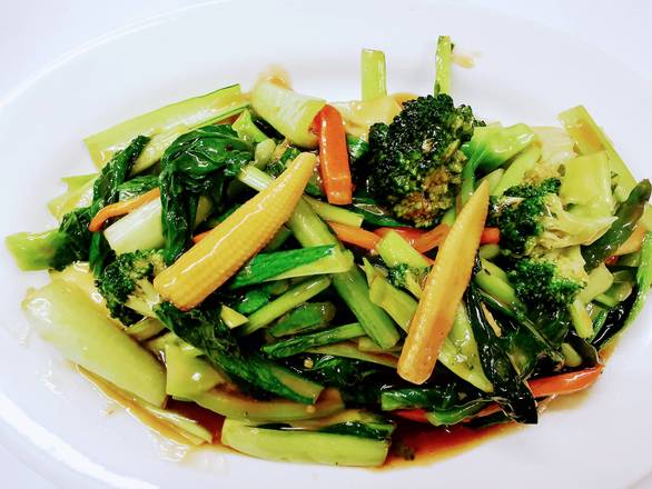 Mixed Vegetable in Oyster Sauce