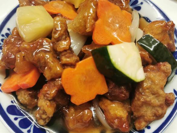 Vegan Sweet & Sour Pork
