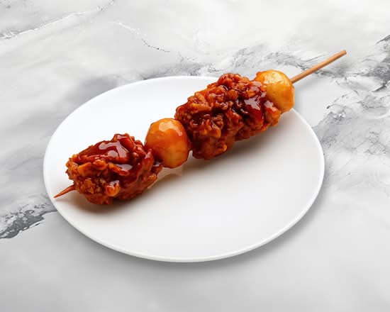 Chicken and Fish Ball Skewer