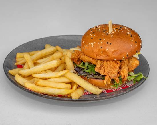 Southern Fried Chicken Burger