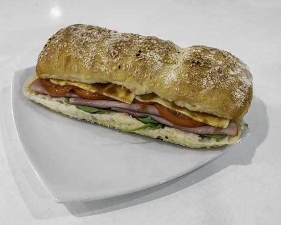 Ham, Cheese, Tomato Panini