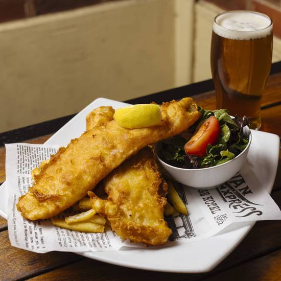 Crispy Battered Fish & Chips