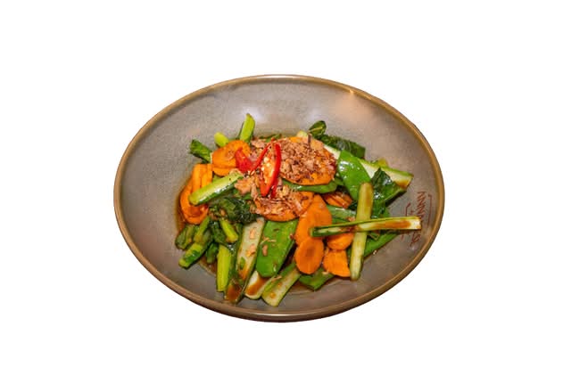 Stir-Fried Seasonal Asian Greens (GF)