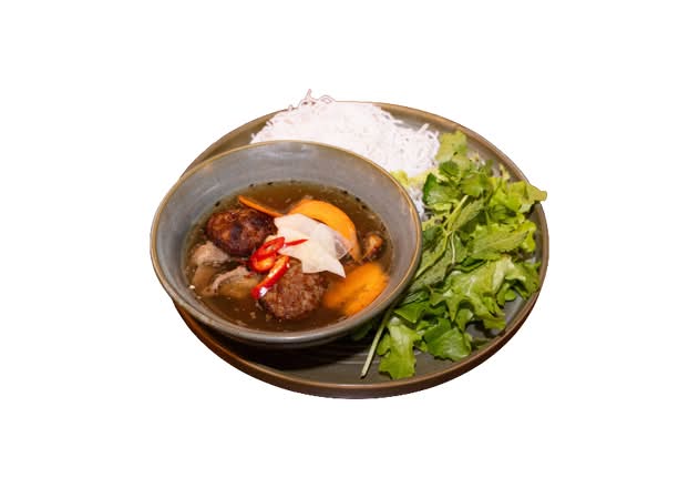 Grilled pork vermicelli 'bún chả hà nội' (GF)