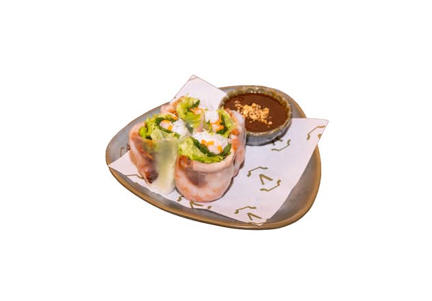 Rice Paper Rolls 'Gỏi Cuốn' King Prawn & BBQ Pork (GF) (2pcs)