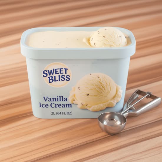 Vanilla Ice Cream (2L)
