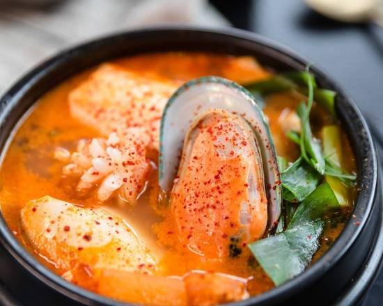 Seafood and Silken Tofu Soup