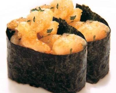 Spicy Prawn Gunkan ( Wrap)