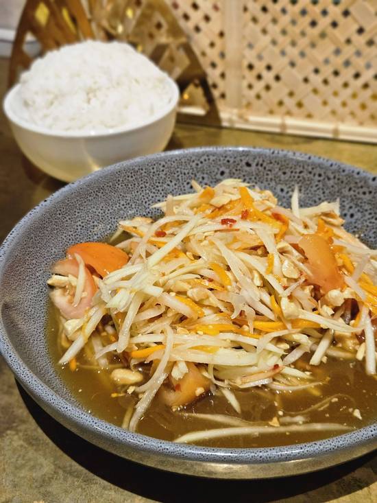 Som Tum (Green Papaya Salad) (I)