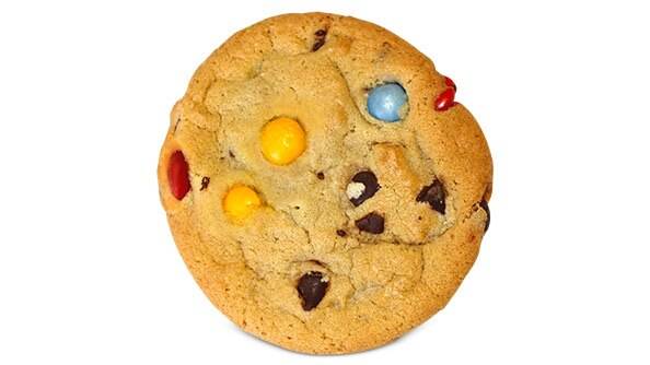 Chocolate Chip Rainbow Cookie