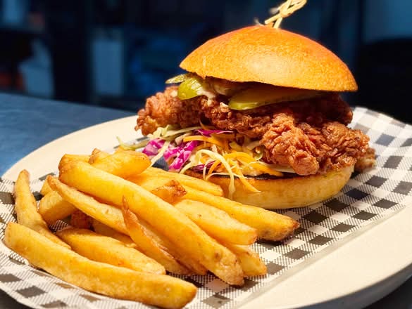 Fried Chicken Burger