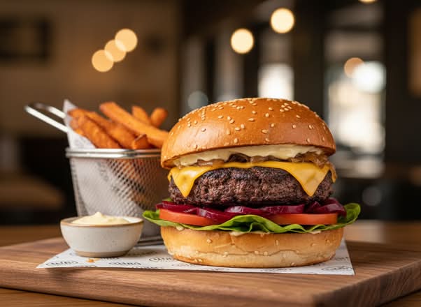 Black Bean Burger (V)