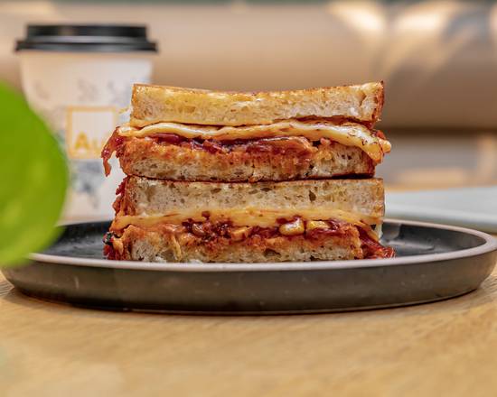 Kimchi, Cheese Toastie