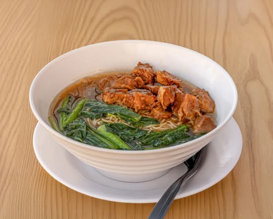 Rice with Stewed Beef Brisket