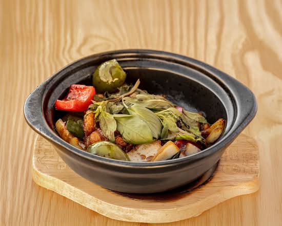 Stewed Chicken in Hot Pot