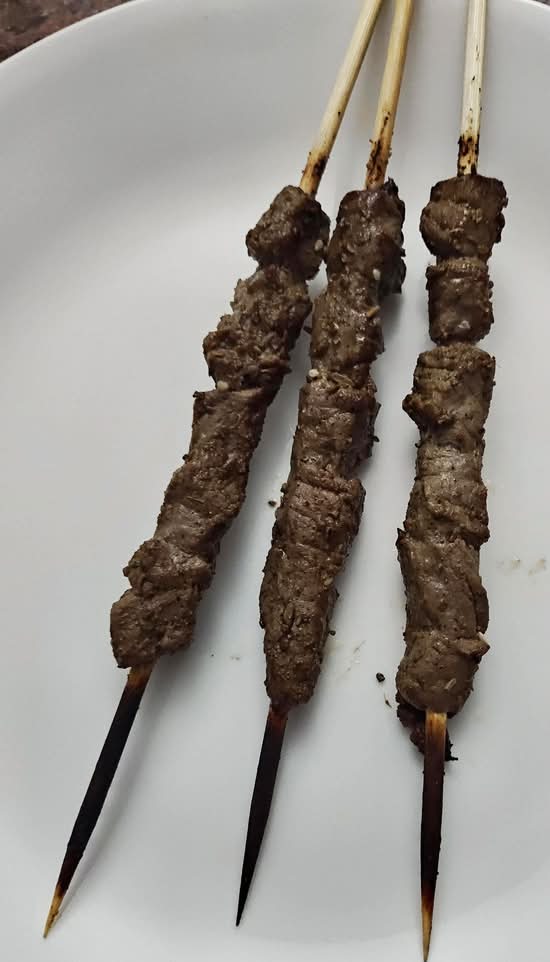 Succulent Beef Skewers