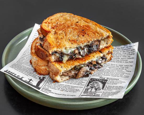 Truffle Mushroom and Cheese Toastie