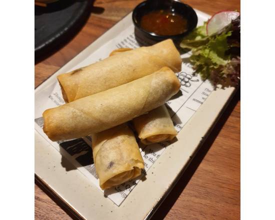 Crispy Vegetable Spring Rolls (V)