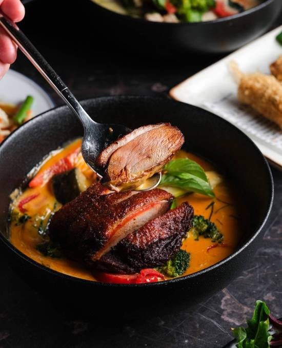 Roasted Duck in Red Curry