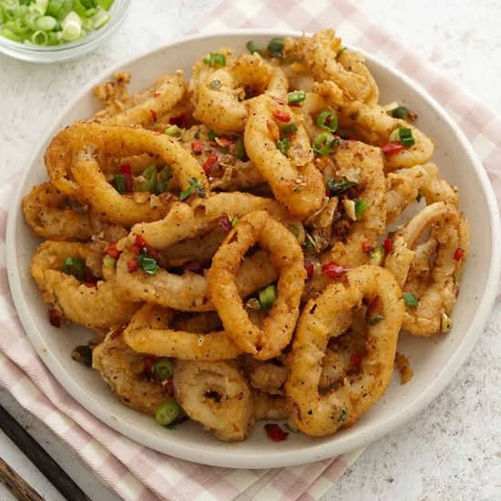 Salt & Pepper Calamari & Chips