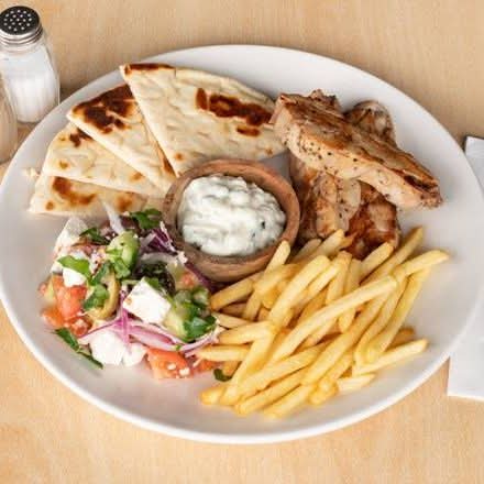 Open Mixed Souvlaki