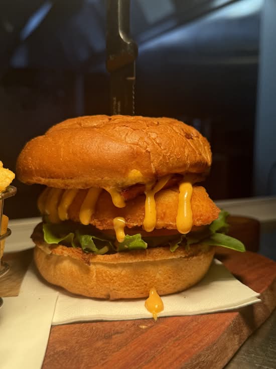 Chicken Chorizo Burger