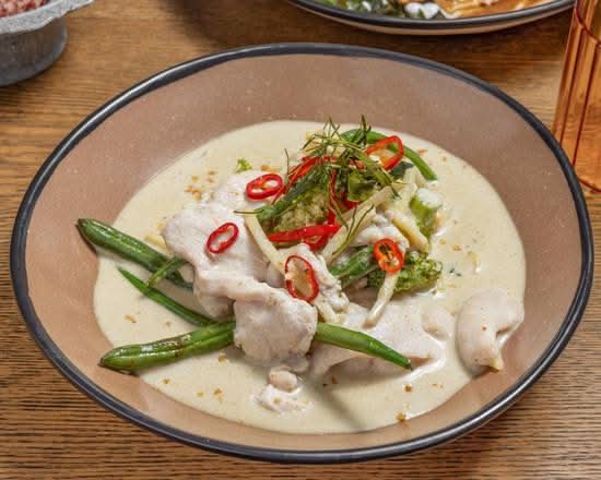Daddy's Green Chicken Curry (V)(VG)(GF)