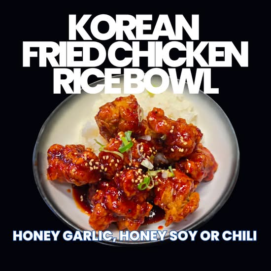 Korean Fried Chicken Ricebowl