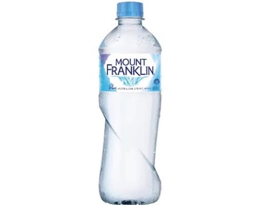 Mount Franklin water