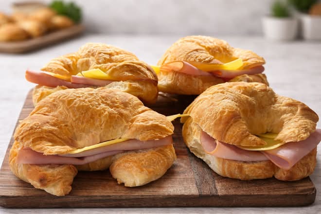 Ham and Cheese Croissant
