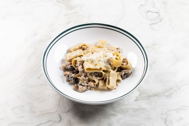 Italian Sausage and Mushroom Pasta