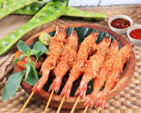 Deep Fried Tiger Prawns ((4 if jumbo size or 6 smaller size)(A)