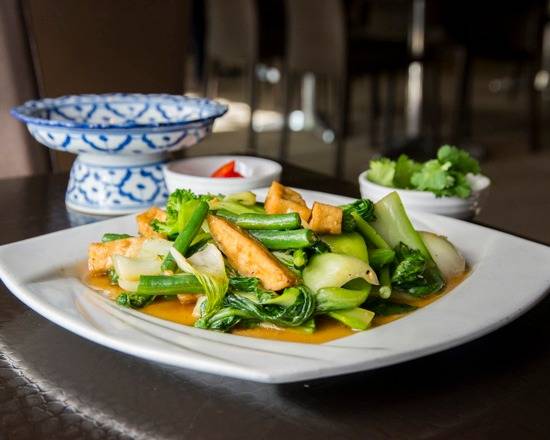 Tofu and Bok Choy