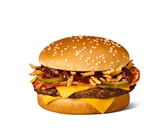 Quarter Pounder BBQ Bacon & Crispy Onions
