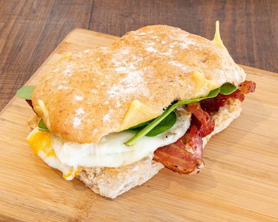 Bacon and Egg Pide