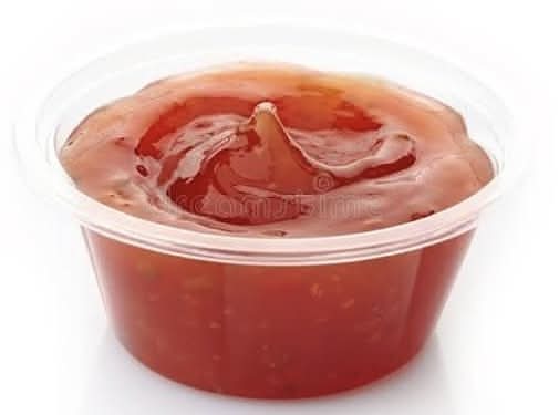 Hot Chilli sauce tub