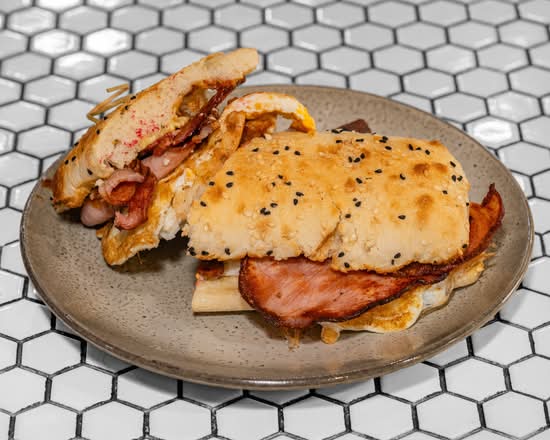 Bacon and Two Egg Roll