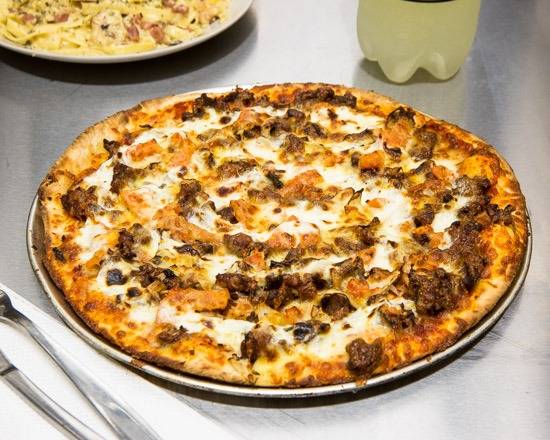 Large Gourmet Souvlaki Pizza