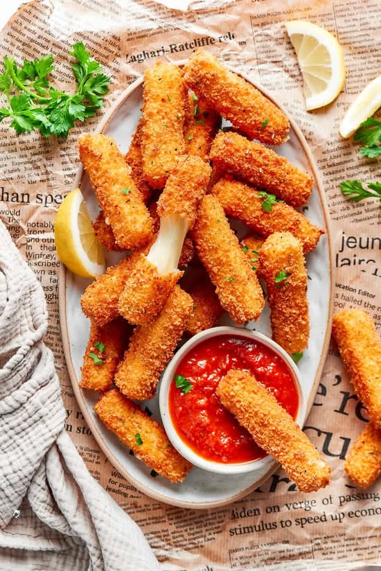 Mozzarella sticks small