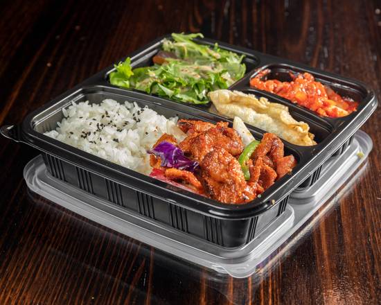 Spicy Pork Bento Box