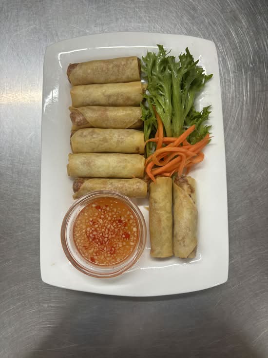 MINI PORK SPRING ROLLS (HOME MADE)