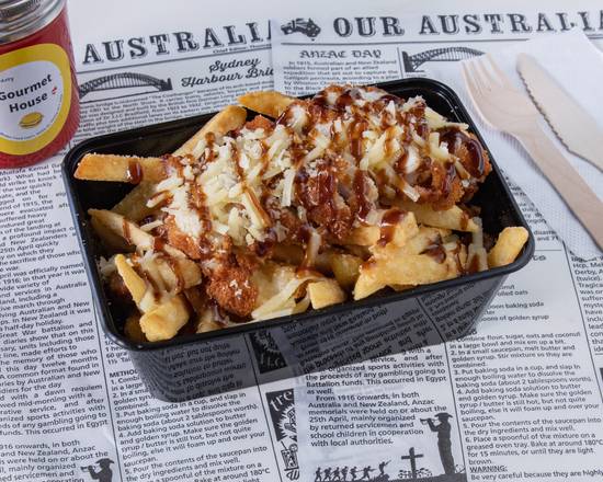 Schnitzel Cheese Fries