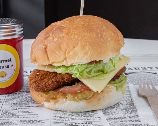 Chicken Schnitzel Burger