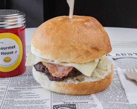 Swiss Mushroom Burger