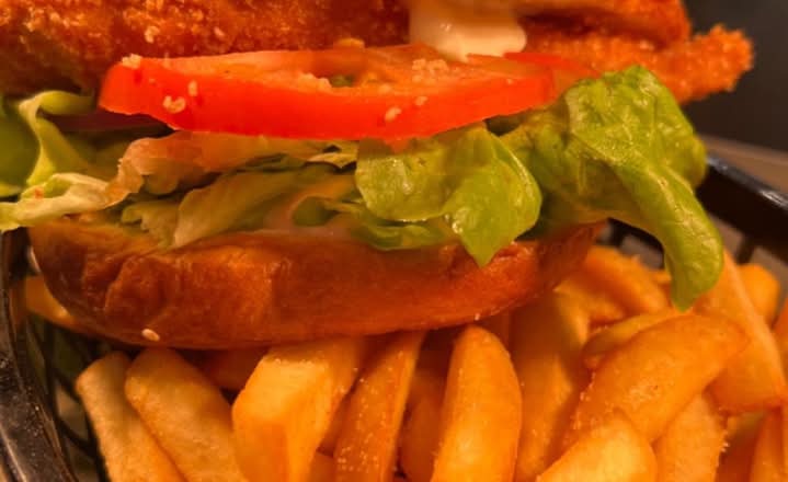 Chicken Schnitzel Burger