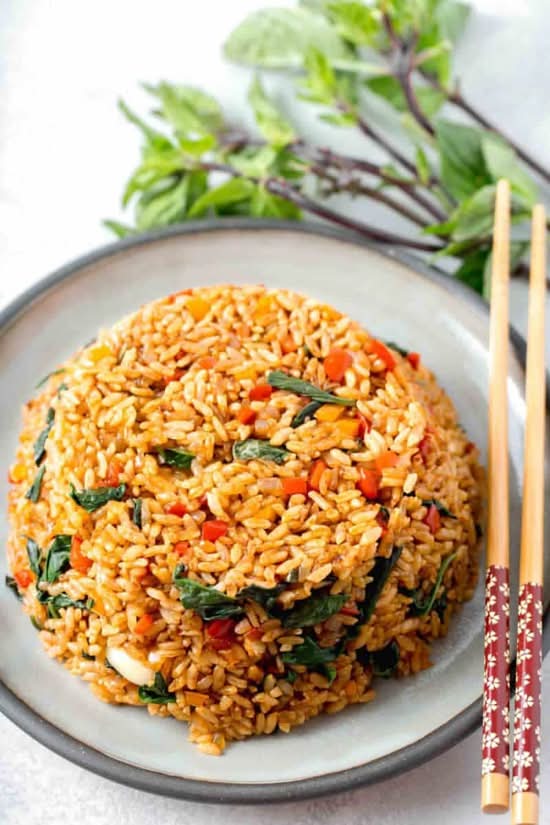 Chilli Basil Fried Rice