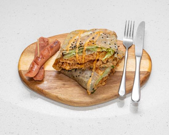Hot Dog Crepe