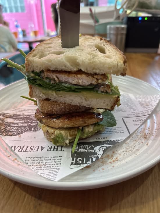 Chicken, Avocado and Mayonnaise