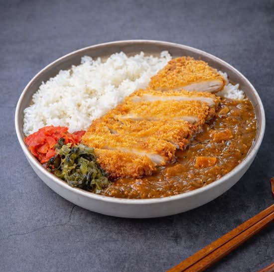 Mega Chicken Katsu Curry Rice