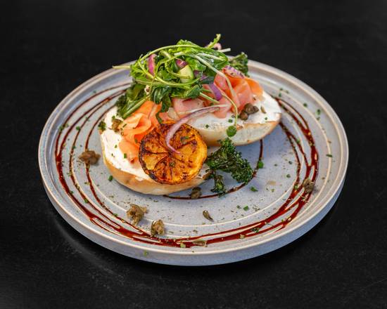 Smoked Salmon Bagel